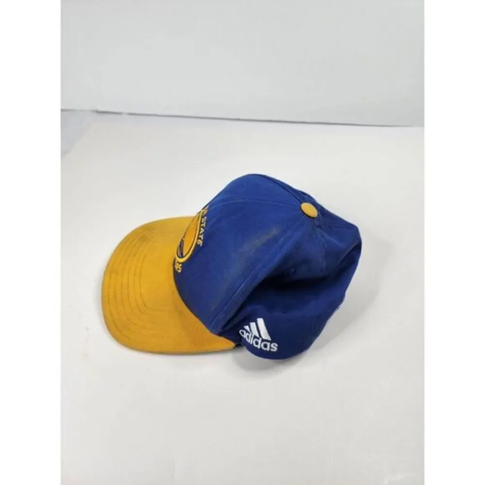 Youth Golden State Warriors Snapback Hat‎ Cap Boy Girl NBA Adidas Blue Yellow